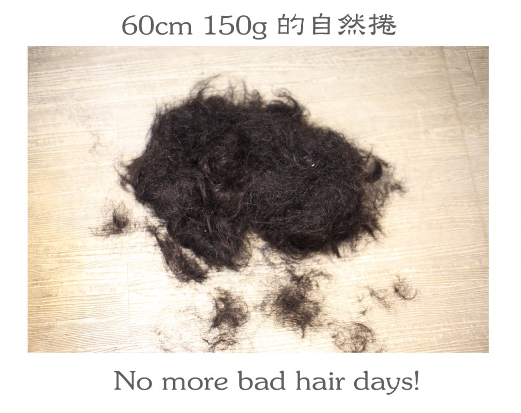 20150514趙小姐自然捲剪髮後頭髮