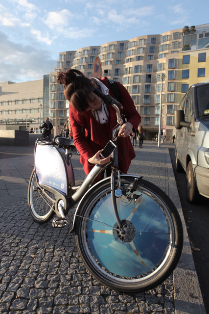 德國柏林自行車充電