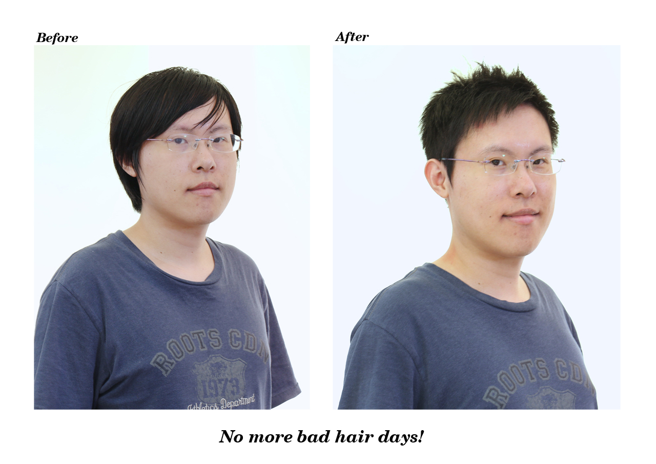 20190106王先生剪髮前後照左側面組圖2